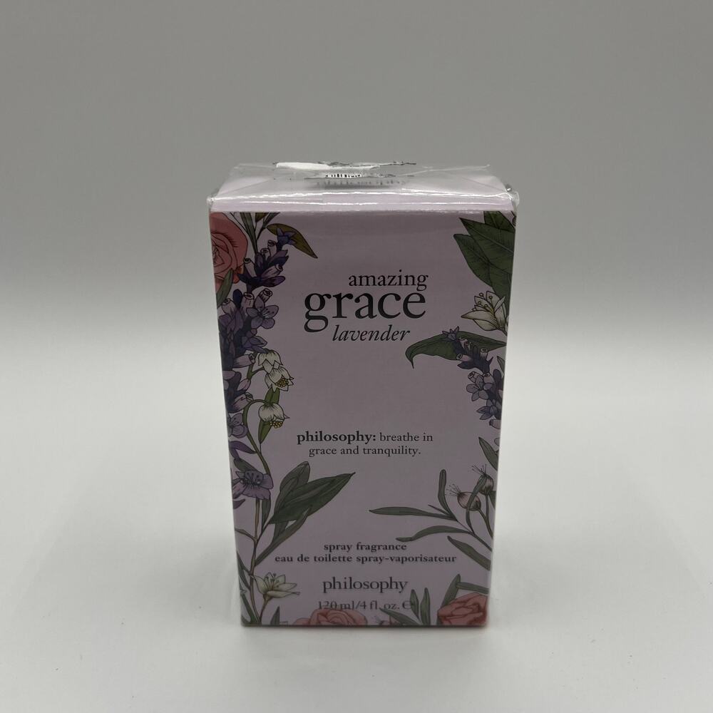 PHILOSOPHY Amazing Grace Lavender Spray Fragrance 4oz SEALED